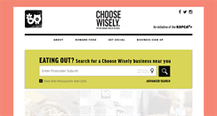 Desktop Screenshot of choosewisely.org.au
